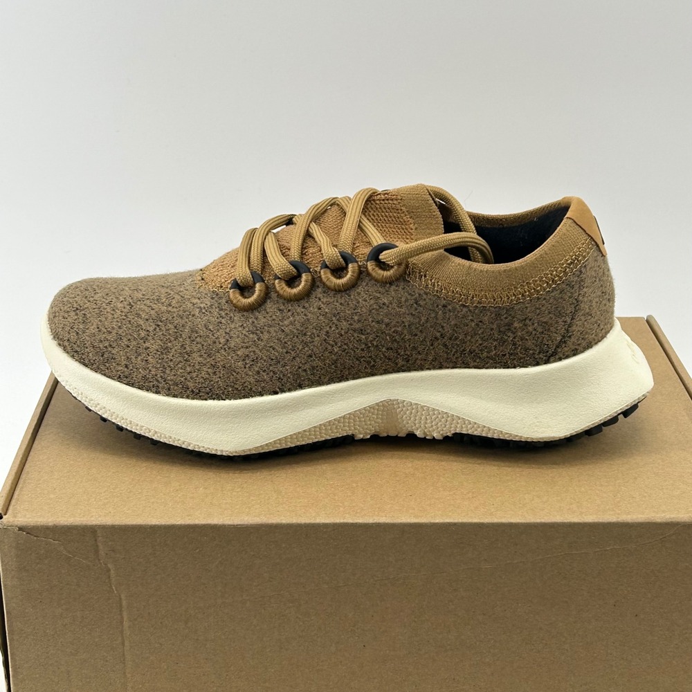 Allbirds Wool Dasher 2 Mizzle Womens 5.5 Stony Beige Running Shoes New